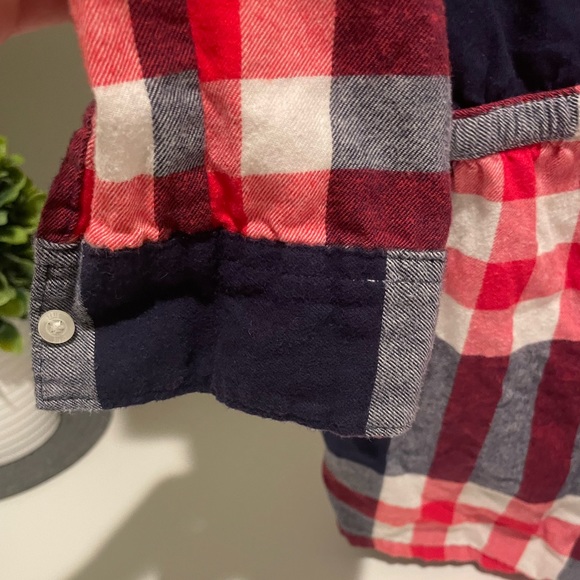 Aerie Plaid Pajama Romper - Picture 6 of 15